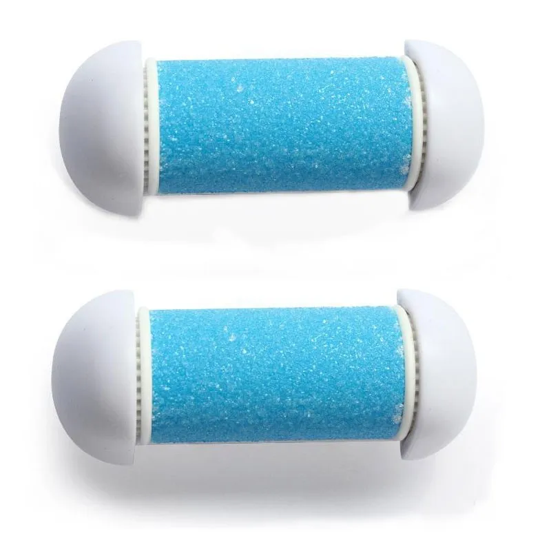 

High Quality Pedicure Replacement Sawing ScHOLLS Roller Heads File style Foot care Grinding 2Pcs