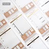Nunca cuaderno espiral relleno A6 planificador semanal plan punto rejilla insert línea páginas diario libro núcleo interno 40 hojas papelería ► Foto 2/6