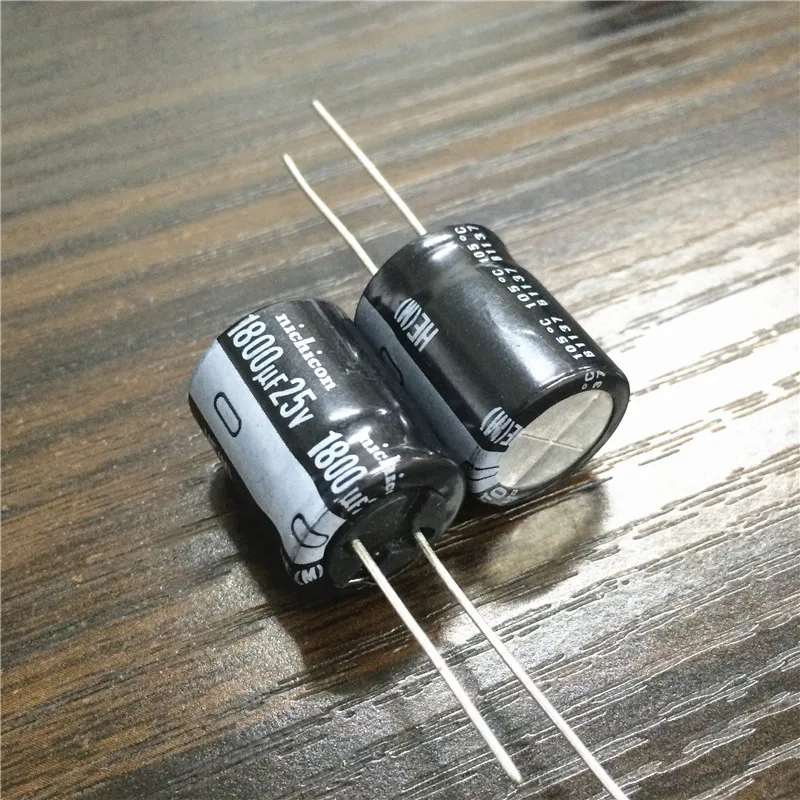 5 шт. 1800 мкФ 25 В NICHICON он серии 16x20 мм супер низкой Impdance 25V1800uF Алюминий