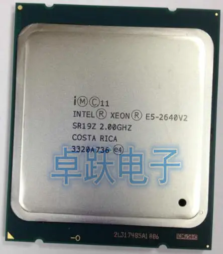 Оригинальный Intel Xeon E5-2640V2 2 0 GHz 8-Core 20M E5 2640 V2 FCLGA2011 2640V2 Бесплатная доставка |