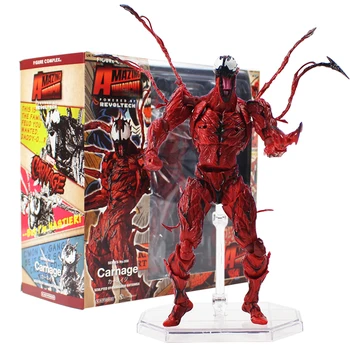 

Amazing Yamaguchi Revoltech Series NO.008 Carnage Marvel Toys The Amazing Spider-Man Action Figure PVC Collectible Model Toy