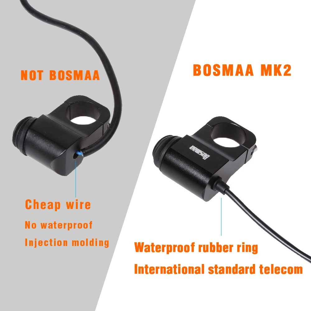 Bosmaa DC12V вкл/выкл рычаг управления мотоциклом для светодиодные фары для мотоциклов противотуманный прожектор водонепроницаемый переключатель