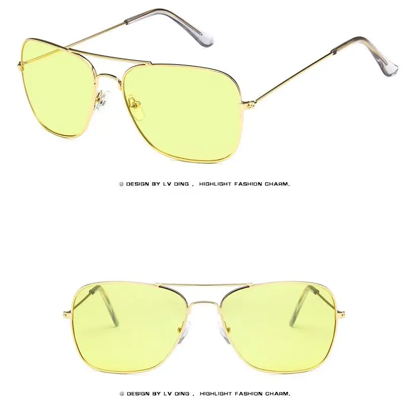 2019 Luxury Brand Design Men And Women Sunglasses Pilot Metal Frame Retro Fashion Glasses Female Sunglasses UV400 �culos de sol