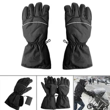 Водонепроницаемые перчатки с подогревом на батарейках для детской коляски зимние перчатки и варежки