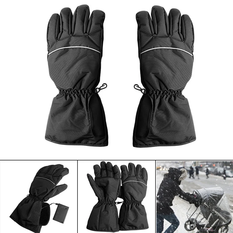 

Waterproof Heated Gloves Battery Powered For Baby stroller Winter Gloves & Mittens