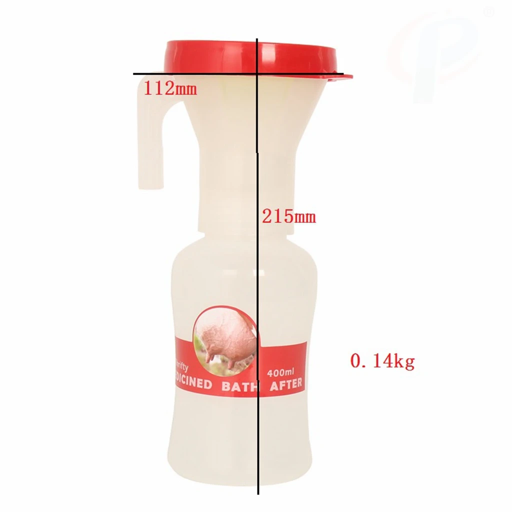 Teat Dip Cup for Cow Goat Sheep Nipple Cleaning Disinfection Bath
