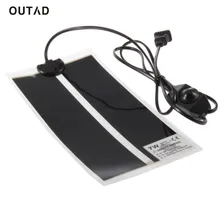 

OUTAD 1pc Extra Thin Heat Mat 15x28cm 7W Reptile Brooder Incubator Pet Heating Pad Brew EU Plug For Dog Cat Bed