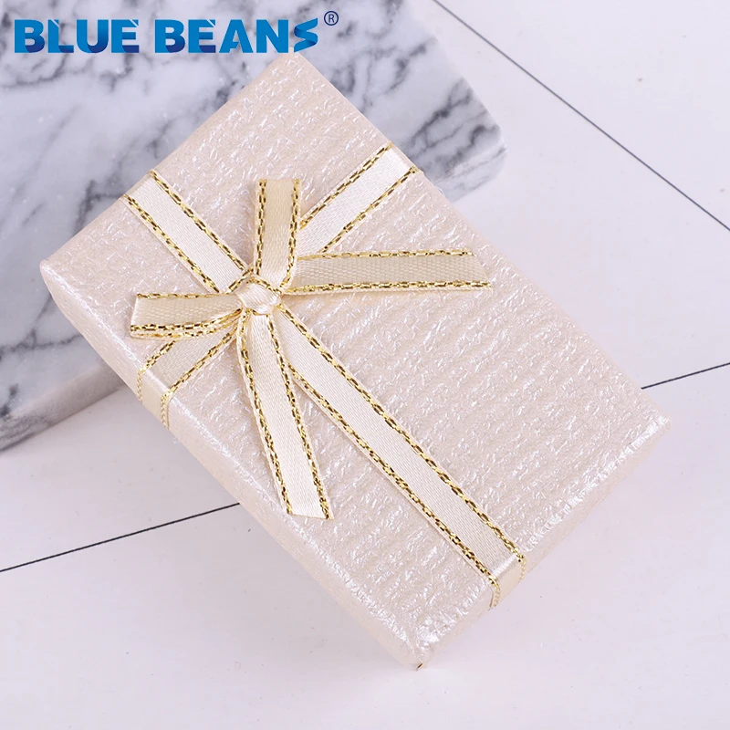 6 цветов Подарочная коробка цветочное ожерелье серьги кольцо коробка обручение Браслет Дисплей Подарочная коробка 8 5 см темно-синий ювелирный органайзер