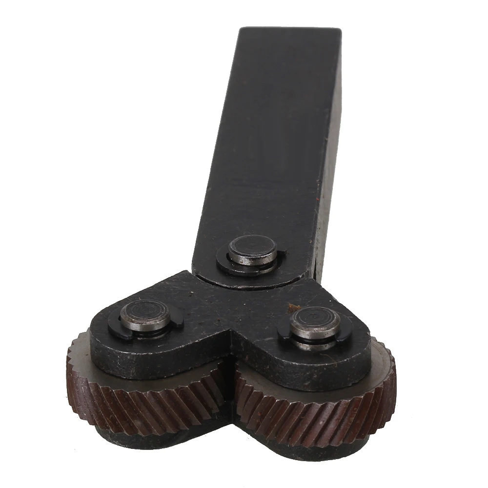 1 Set Of Dual Wheels 2.0mm Wheel Knurled For Knurling Holders Knife Textured Knurled Pitch Linear Knurl Grid Lines Knurling Tool