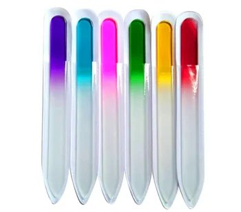 

Nail Files Crystal Glass File Buffer Manicure Device Nail Art Decorations Tool / by DHL 500pcs