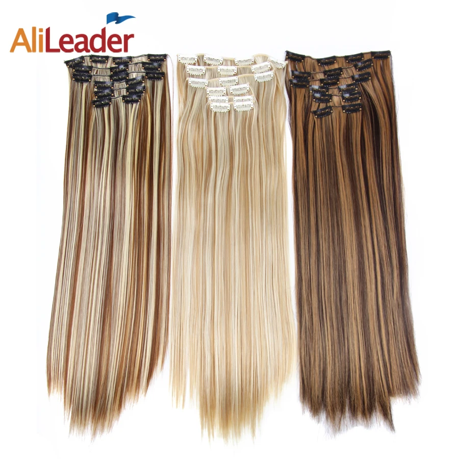 Alileader Clip In Extensions Ombre 16 Colors 16 Clips 22