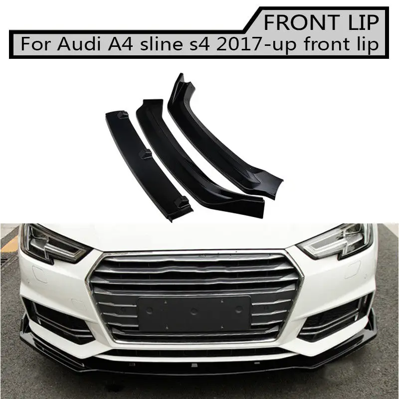 

ABS Front Lip Bumper Splitter Apron for Audi S4 & S-LINE Hatchback 2017-up