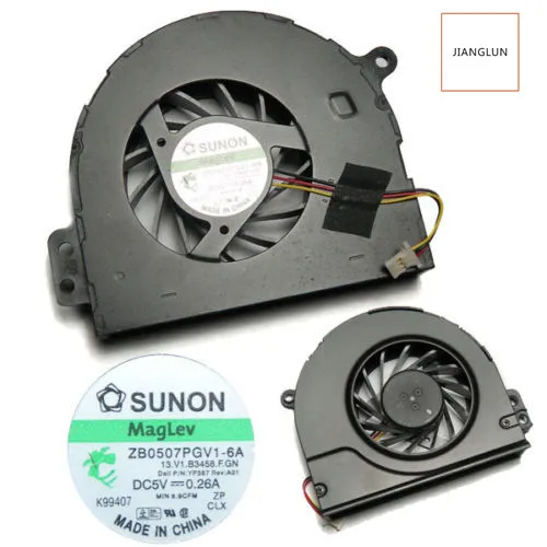 

JIANGLUN LAPTOP CPU FAN FOR DELL Inspiron 14R N4010 N4110 1464 1564 1764 YP367 DC5V 0.26A