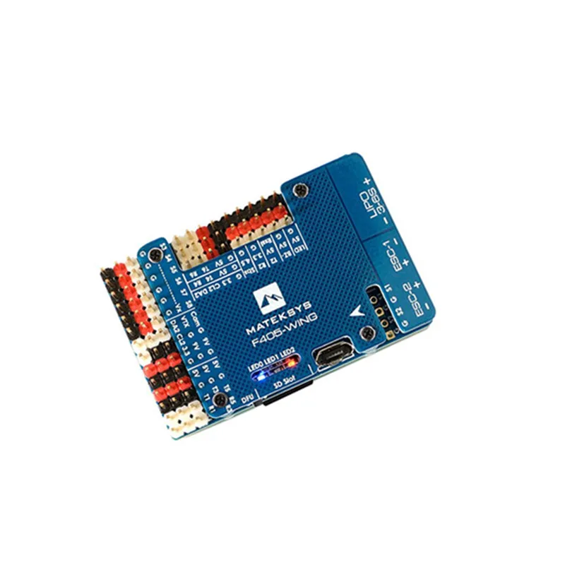 matek Systems F405 F405-WING STM32F405 игровые джойстики со встроенным серверный компьютером с экранным меню MPU6000 для моделей RC Полетный контроллер рамки DIY Радиоуправляемый квадрокоптер