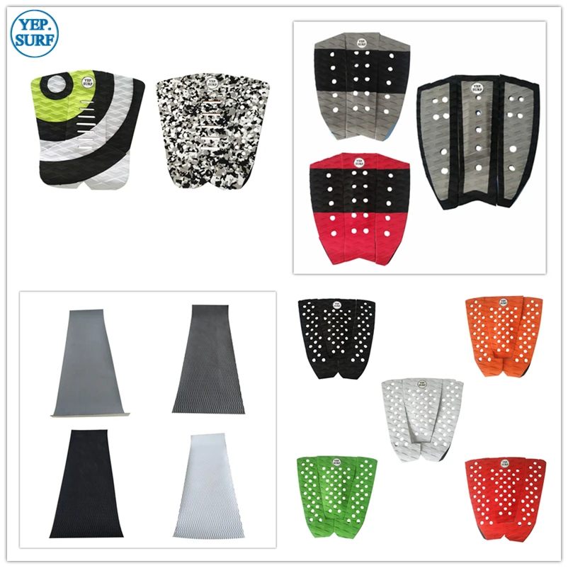 Surfboard Traction Tail Pads Surf Deck pad Grips EVA surf traction pad