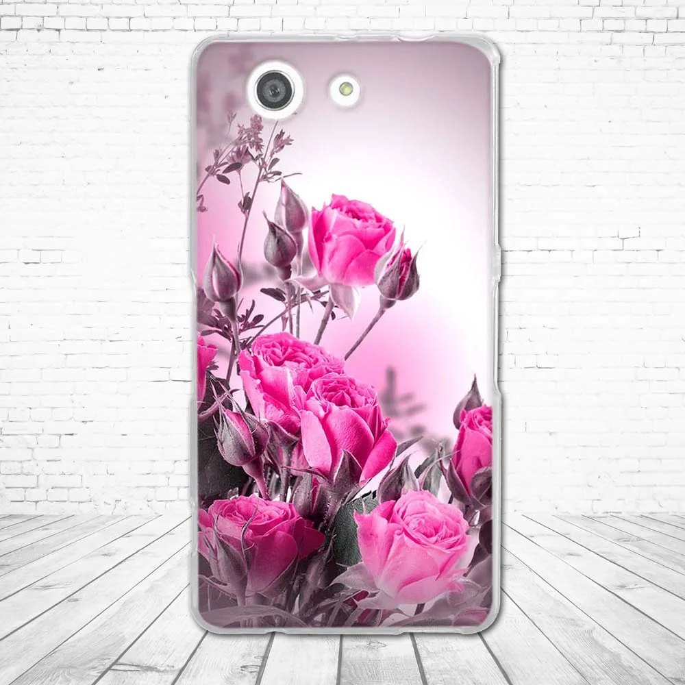 Чехол для Sony Xperia Z3 Mini задняя крышка с 3D рисунком силиконовые чехлы из ТПУ Compact / Z3Mini