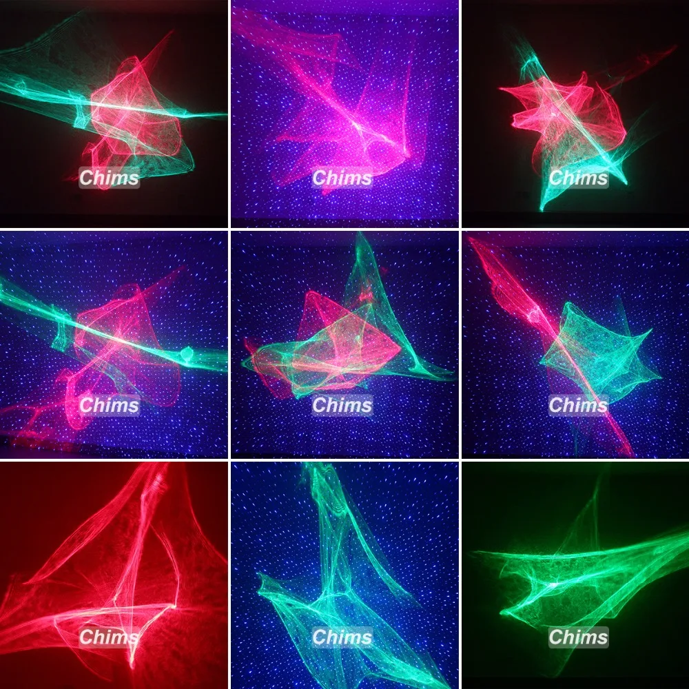 Chims мини портативное Лазерное освещение беспроводная перезаряжаемая RGB Аврора Метеор Звезда проектор Открытый путешествия Кемпинг Рождественская вечеринка