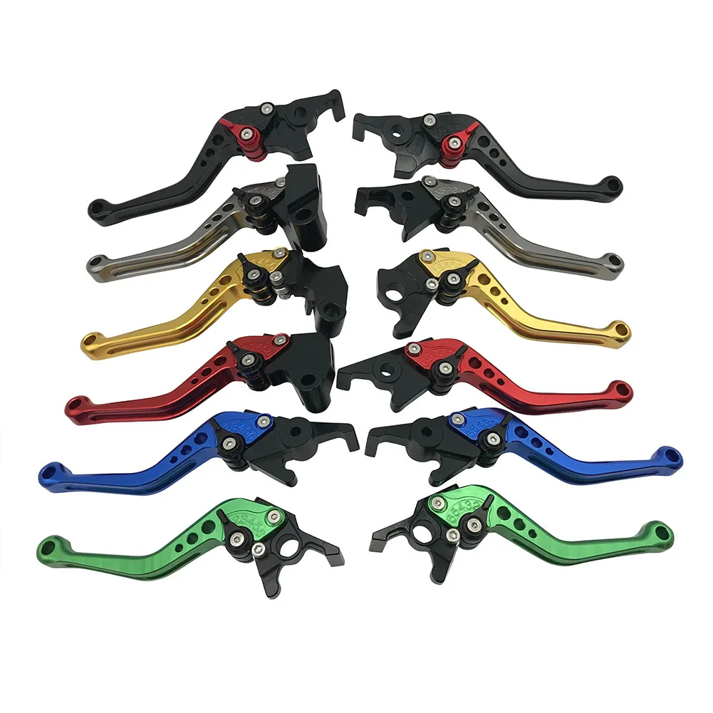 

Motorcycle Adjustable Short Brake Clutch Levers For Yamaha R15 R 15 V1 V2 2012 2013 2014-2016 22mm 7/8''Handle Grips Bars Set