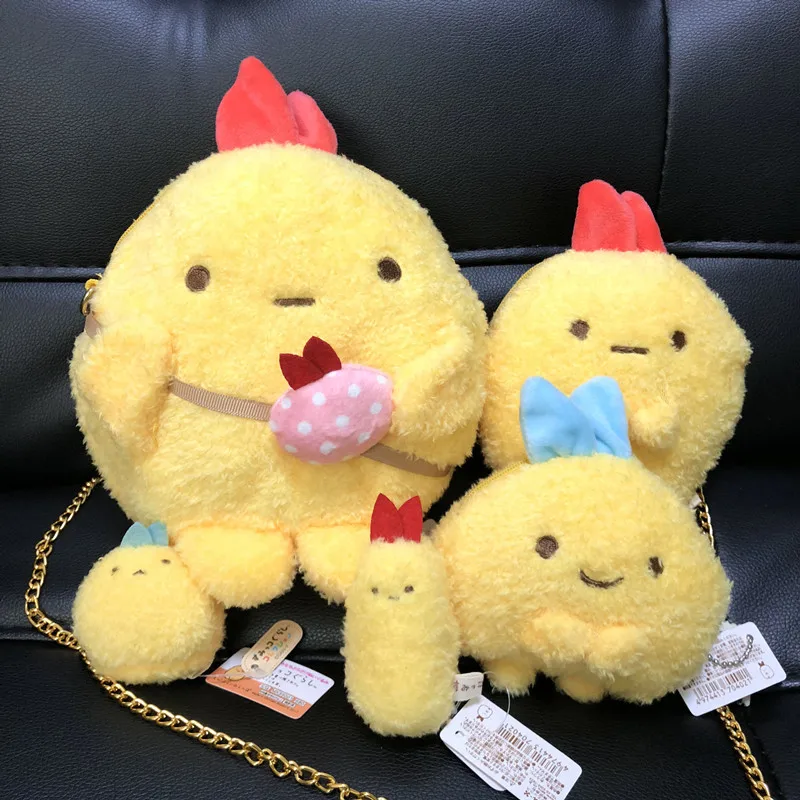 Kawaii японский мультфильм Sumikko Corner San X био плюшевый рюкзак кошелек для монет ручной