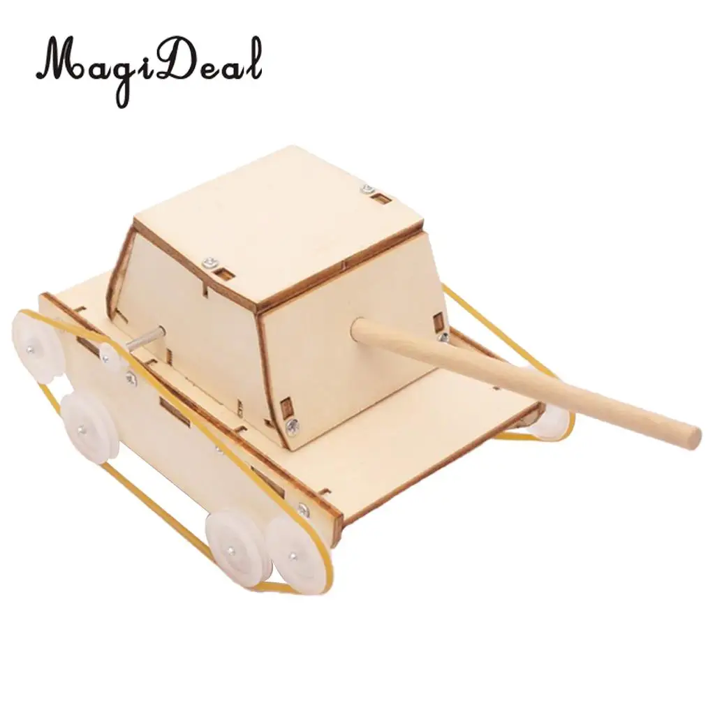DIY Electric Motor Kids Educational Toy Car Robot Tank Motor Gadget Kit Model for Early Physical Learning Children Science Toys	