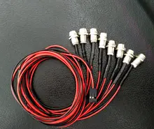 8lights/set Led light set for 1/10 1/8 RC racing car RC truck