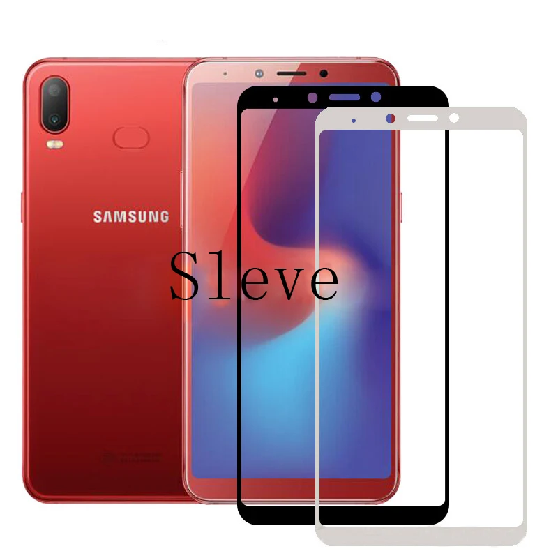 2.5D 9H Tempered Glass Full Cover For Samsung Galaxy A6S 6.0inch Screen Protector Film SM-G6200 | Мобильные телефоны и