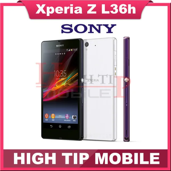Unlocked Original Sony Xperia Z L36h LT36h L36i C6603 13 1MP camera Quad Core 5 0