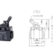 4 шт./лот высокое качество CNTD CLS-327 концевой выключатель/микро-переключатель Ui 380V Ith 10A, экономичный и пластиковый тип