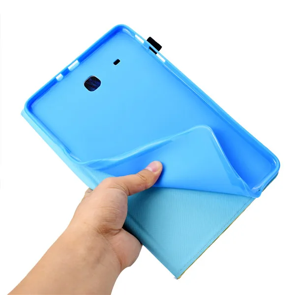 Модный чехол для Samsung Galaxy Tab E 9 6 дюймов T560nu T560 T561 SM из искусственной кожи с