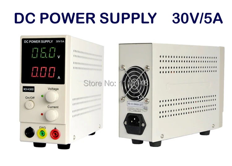 New 2014 0 30V 0 5A Portable Mini DC regulated Adjustable DC power