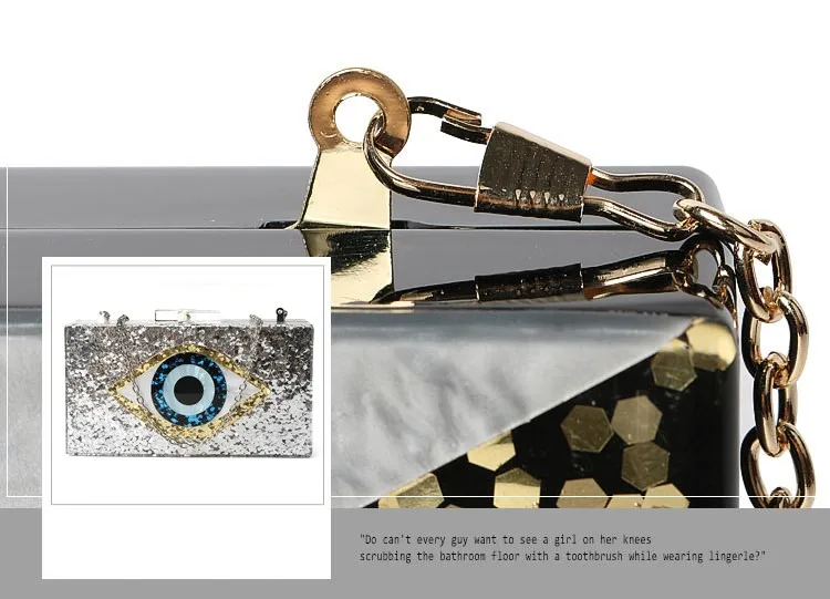 crystal bling cluth bag blue eye (15)
