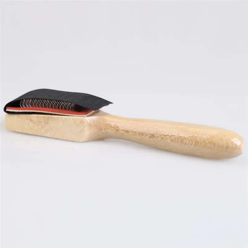 Brosse de Nettoyage de Chaussures de Danse de nettoyeurs de Fil de su/ède en Bois pour Les Chaussures Rtengtunn Brosse /à Chaussures