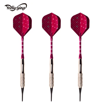 

3pcs/Box High Quality Professional Darts16g Copper Aluminum Shaft Soft Tip Dart Toys To Throw On Dart Boards yezlieying02