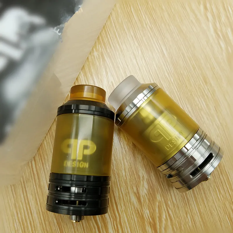 

Newest Fatality RTA 28mm Replaceable Tank Atomizer 810 Drip Tip Multi Coil Configuration Adjustable Quad Airflow