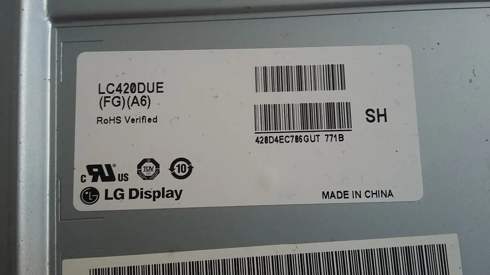 ТВ материнская плата оригинальный LG 42LB550A-TA материнская плата EAX65550503 1,0 экран LC420DUE FGA6Good Рабочая протестирована