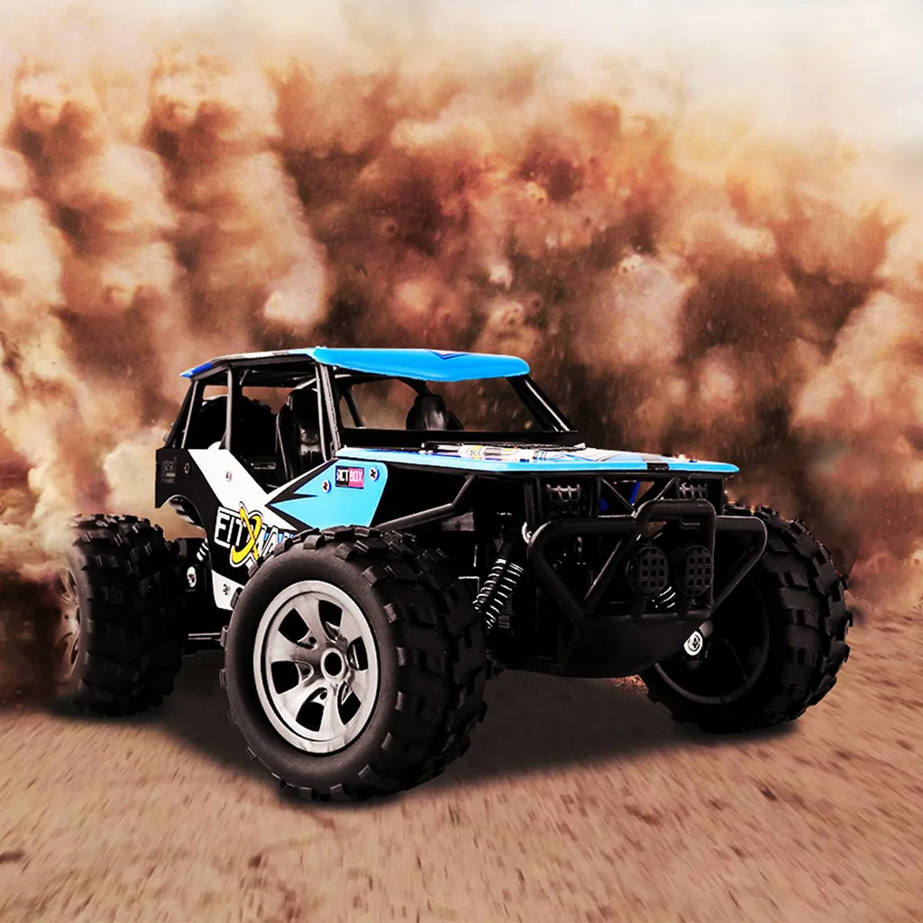 1:20 2,4 GHz Rock Crawlers 2WD Monster Truck высокая скорость RC гоночный автомобиль дистанционное управление сплав CaseTruck внедорожный багги игрушки 6,19