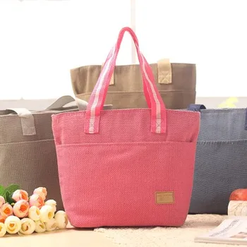 

Multi-functional Outdoor folding cotton and linen receive package storage bag 32*25*11CM free shipping