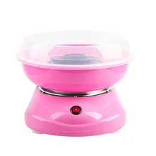 220V Mini Cotton Candy Machine Commercial Electric Candy Floss Machine Cotton Candy Maker Electric Cotton Machine commercial cotton candy machine with cart with bubble cover