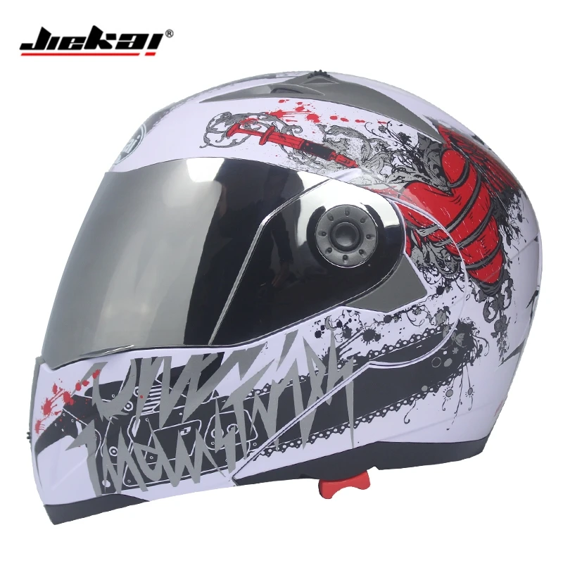 Новое поступление DOT ECE стикер JIEKAI 105 откидной мотоциклетный шлем motocicleta casco шлемы для мотокросса гоночный шлем M L XL XXL - Цвет: d5