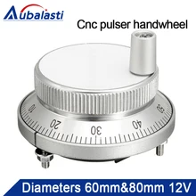 Диаметр маховика 60 мм или 80 мм импульсный 25 Voltgae 12 В 4 контакта ручное колесо с ЧПУ импульсный кодер генератор