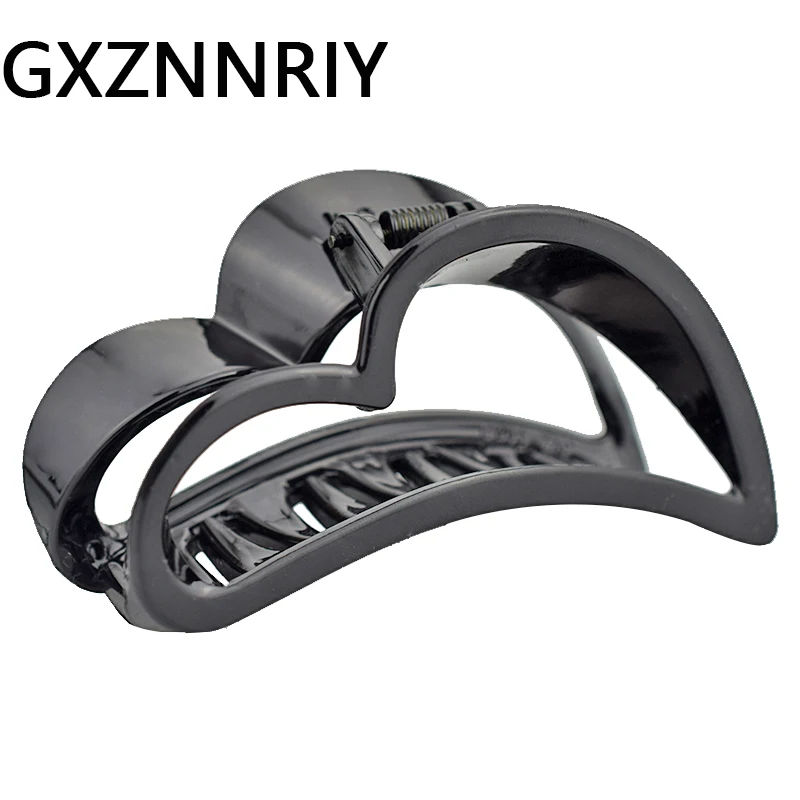 

Heart Hair Claw for Women Accessories Black Hair Clips Korean Fashion Claws Clip Hairclip Hairpins Crab Clamp Headwear Jewelry