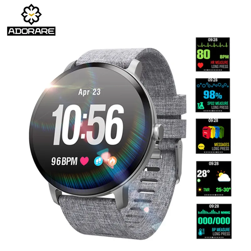 

ADORARE Smart Watch V11 IP67 Waterproof Heart Rate Monitor Fitness Tracker Smart Bracelet Alarm Pedometer Men Women Wristband