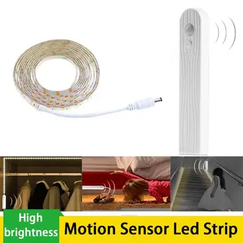 

PIR Motion Sensor LED Strip 5V SMD 3528 Battery Power Waterproof Bed Cabinet Closet Light 1m 2m 3m USB LED Strip Tape