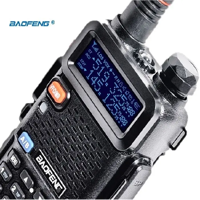 BaoFeng UV-5R рация 5 цветов Профессиональный CB радио Baofeng UV5R трансивер 128CH 5 Вт VHF& UHF Ручной для спорта на открытом воздухе