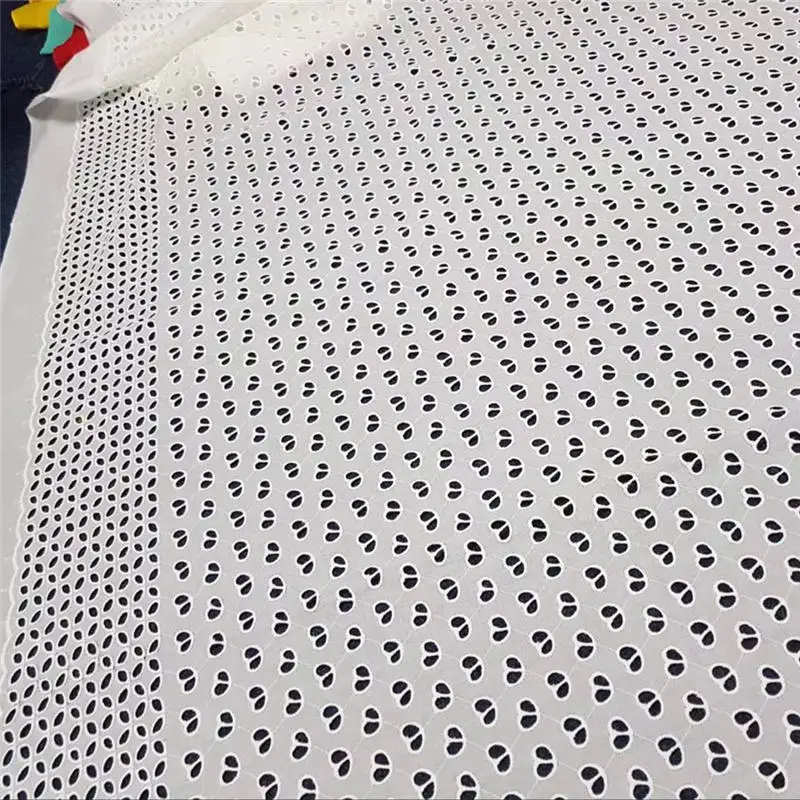 

New swiss voile lace in switzerland fashion handcut cotton polish lace fabric 100%cotton fabric nigerian style fabric