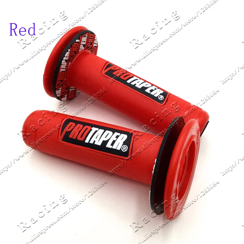 Красочная ручка MX Grip Pro Grip подходит для геля GP мотоцикла грязи питбайк резиновый руль для PRO TAPER - Цвет: Red