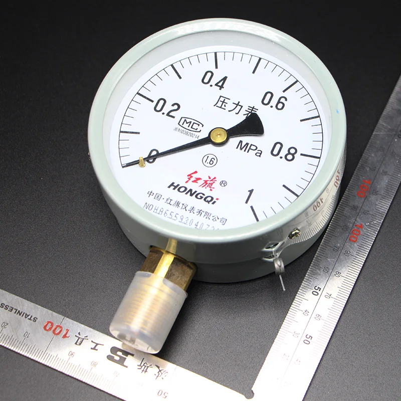 Y 100 Vacuum Gauge Air Manometer General Pressure Gauge 0 1Mpain