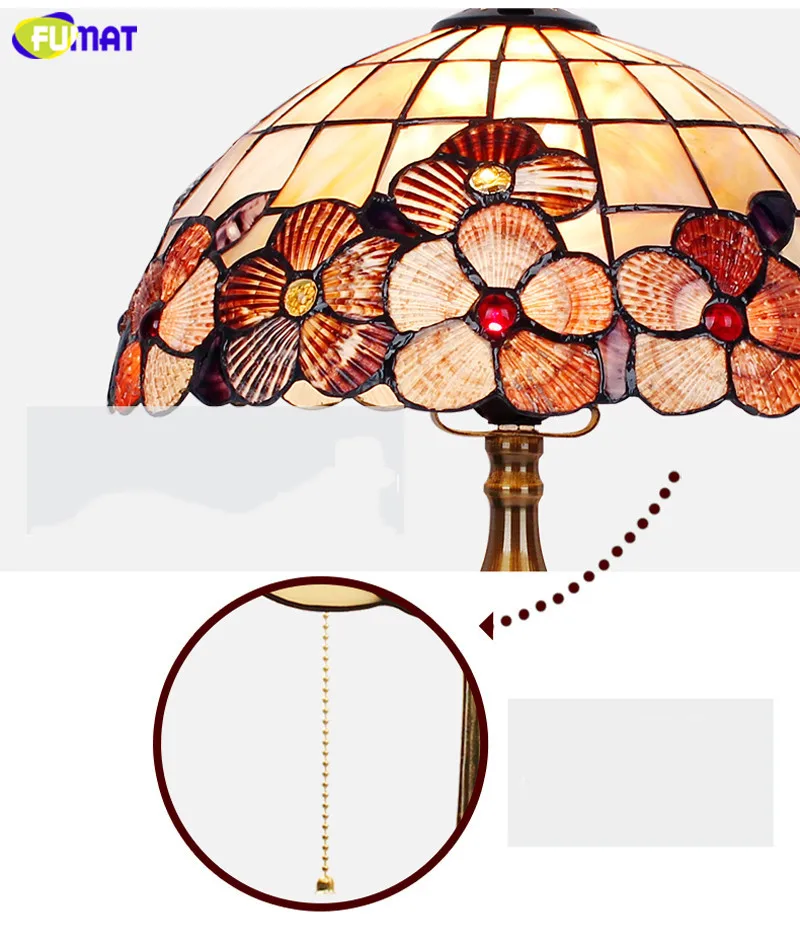 Shell Tiffany Table Lamp22