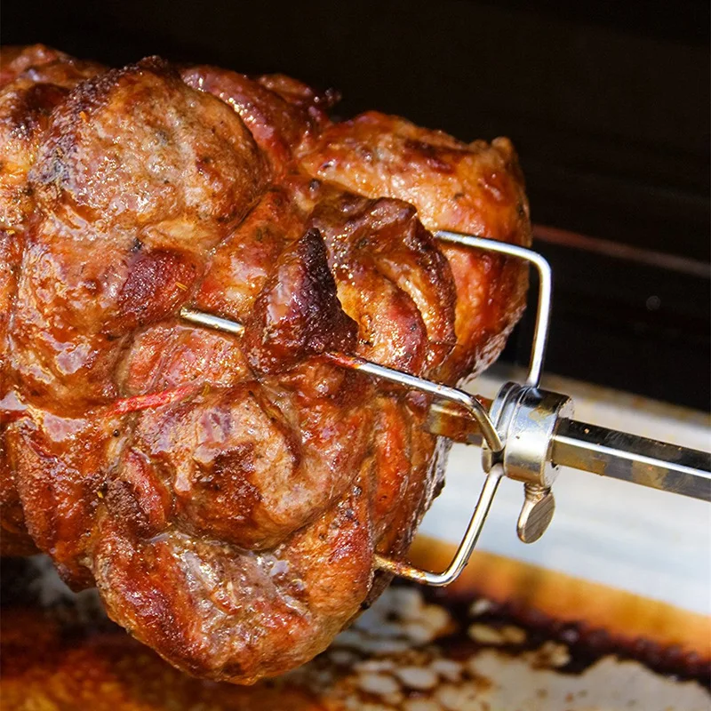 Автоматический гриль для барбекю Rotisserie электрическое приводное устройство для электробарбекю металл открытый ростер с вертелом стержень ... Автоматический гриль для барбекю Rotisserie электрическое приводное устройство для электробарбекю металл открытый ростер с вертелом стержень ...