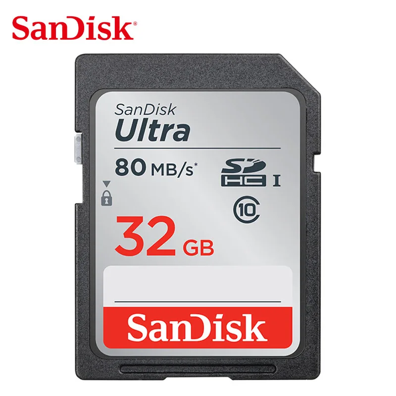 Двойной Флеш-накопитель SanDisk Ultra звуковое воспроизведение с частотой до 48 МБ/с. Extreme PRO V30 UHS-I& UHS-II до 300 МБ/с. слот для карт памяти 32 Гб SDHC карты SD Class10 для цифровых фотоаппаратов с защитой от краж